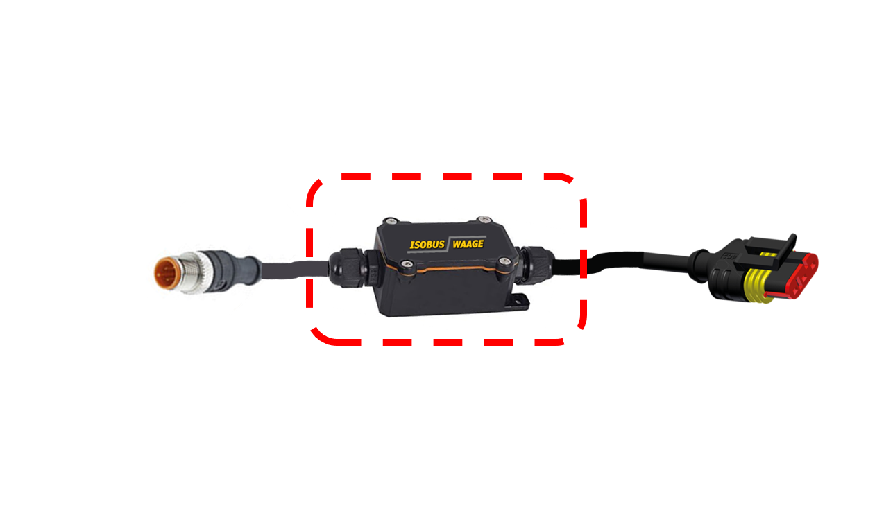 ISOBUS Waage Frontladerwaage Sensorleitung
