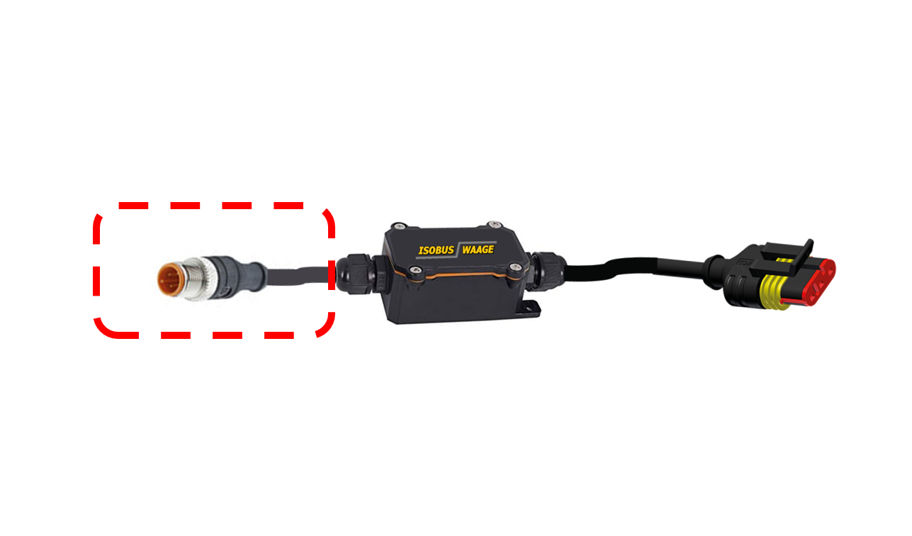 ISOBUS Waage Frontladerwaage Sensorleitung