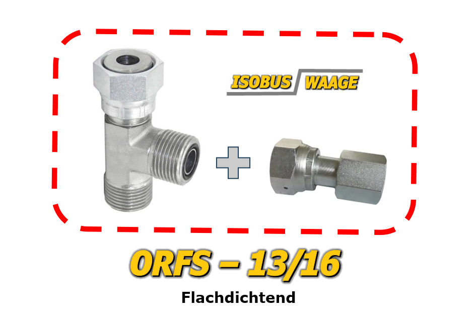Frontladerwaage Verschraubung ORFS