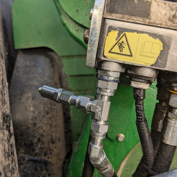 Einbau Drucksensor in Multikuppler