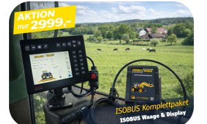 ISOBUS Frontladerwaage Premium Paket inklusive Isobus Display