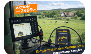 ISOBUS Frontladerwaage Basis Paket inklusive Isobus Display