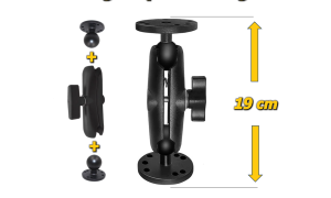 ISOBUS Halterung Set 2 – 190 mm Gesamtlänge