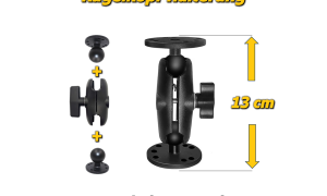 ISOBUS Halterung Set 1 – 130 mm Gesamtlänge
