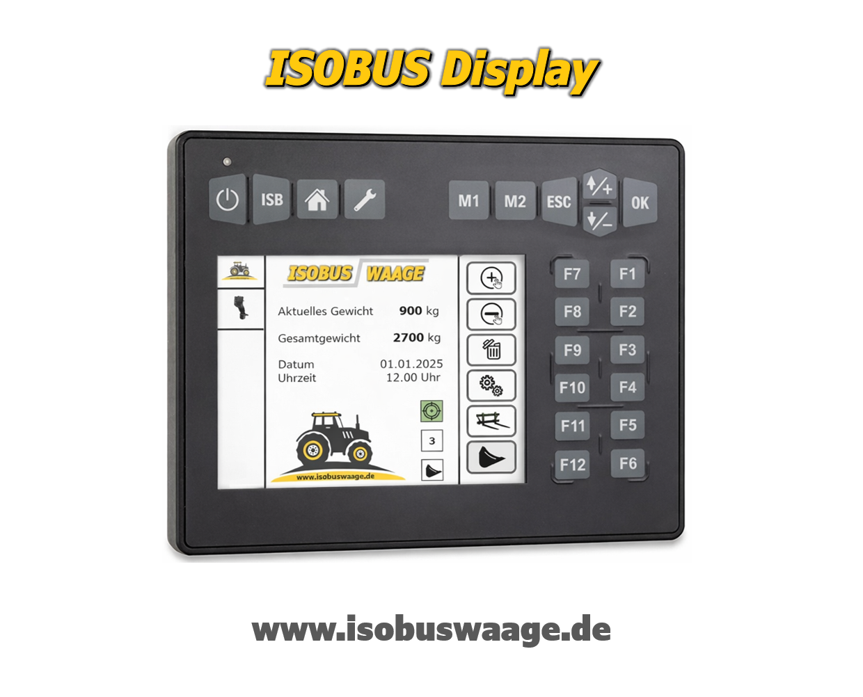 ISOBUS Display JetViewMobile 306