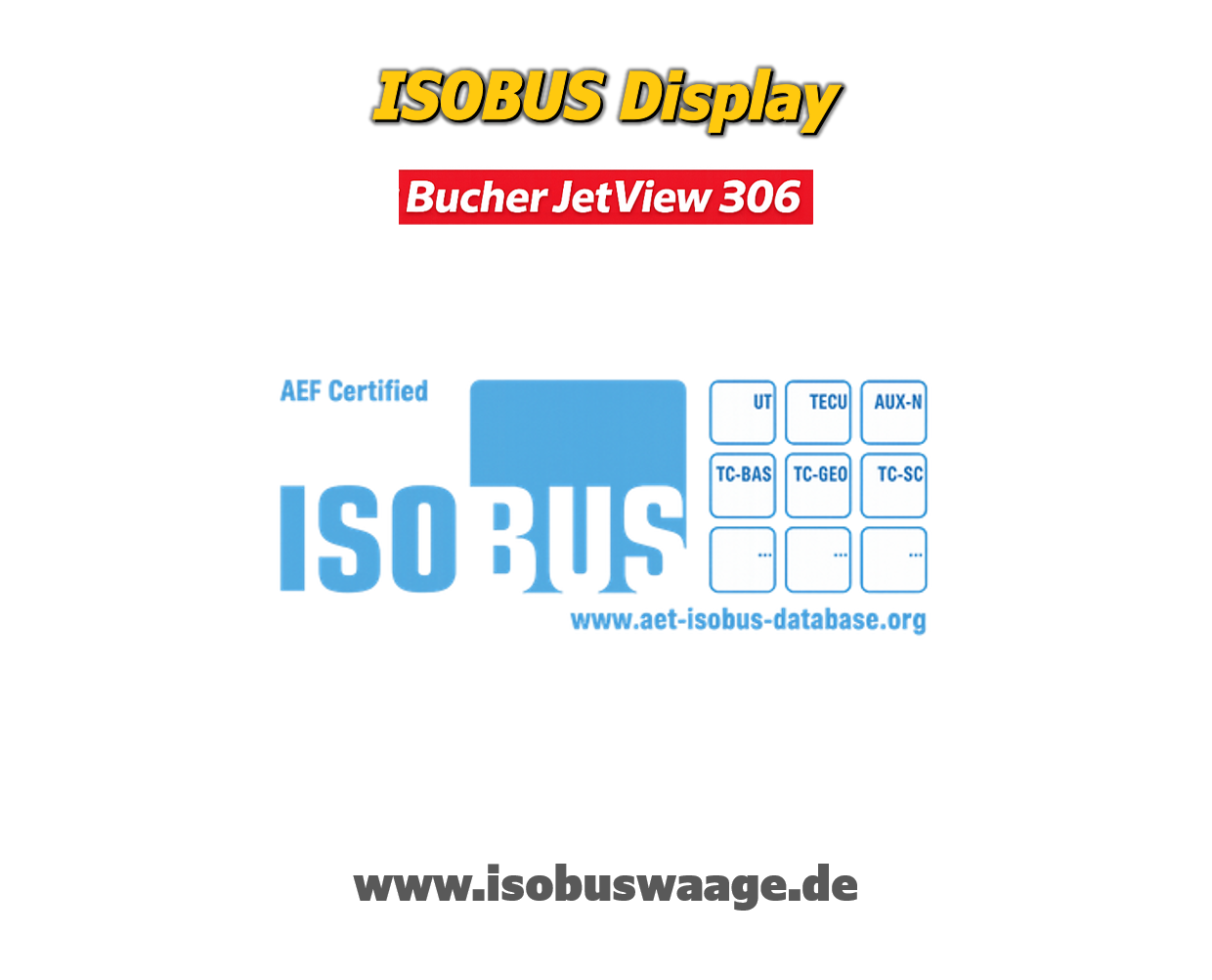 ISOBUS Display JetViewMobile 306 – Bild 3