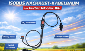 ISOBUS Anschlusskabelsatz für JetView Mobile mit ISOBUS InCab Dose