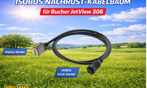 ISOBUS Anschlusskabel für JetView Mobile mit ISOBUS InCab Stecker